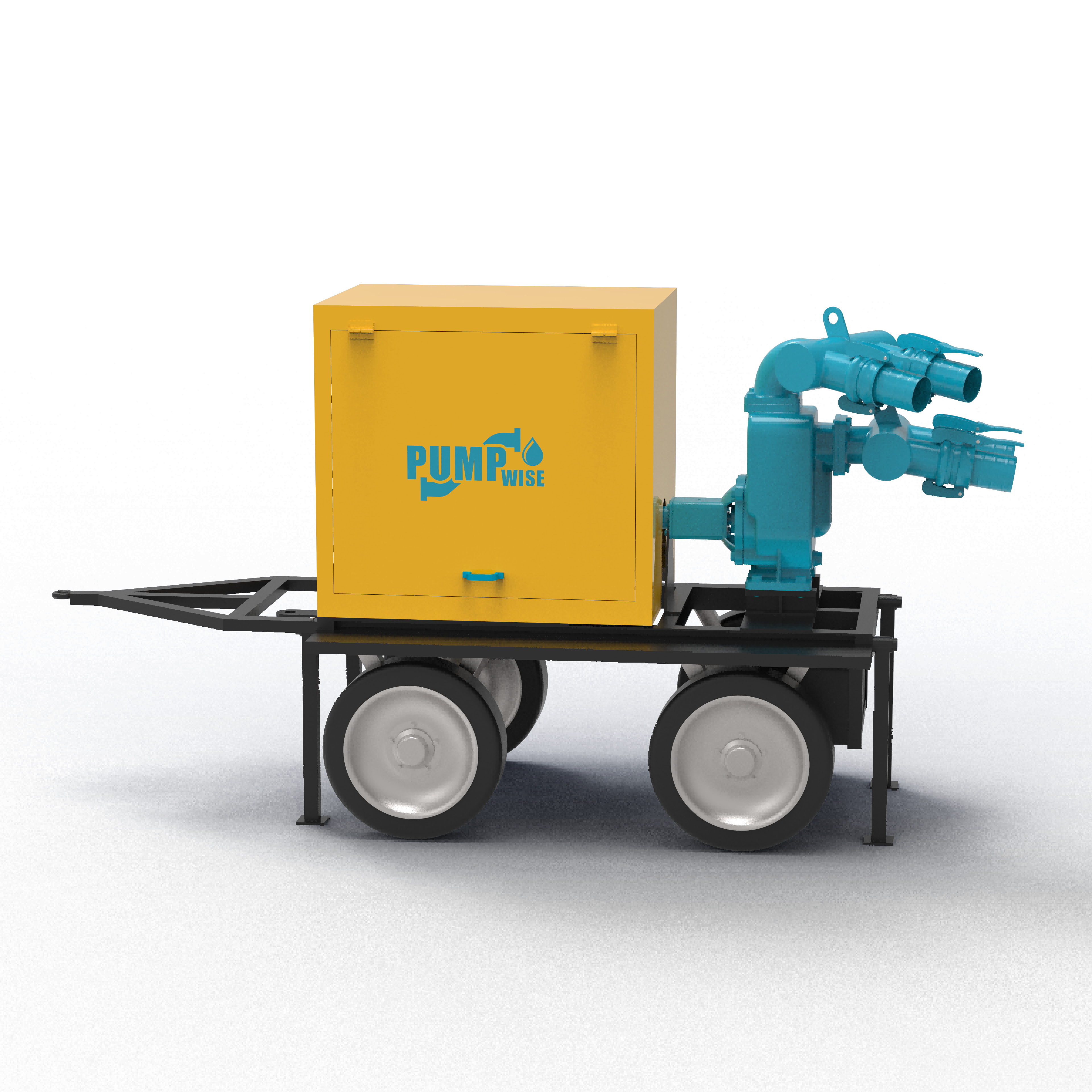 Diesel Engine Self Priming Sewage Pump